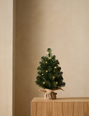 1.5ft Pre-Lit Spruce Christmas Tree