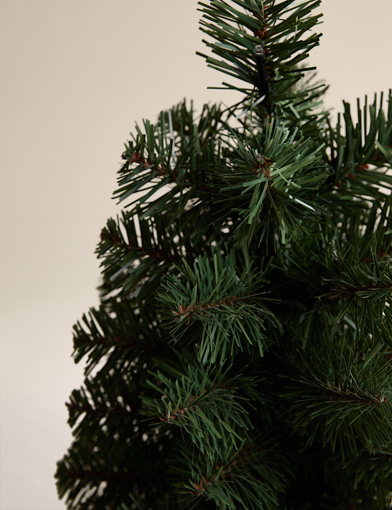 1.5ft Pre-Lit Spruce Christmas Tree