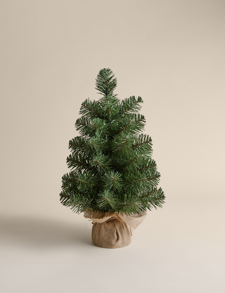 1.5ft Pre-Lit Spruce Christmas Tree