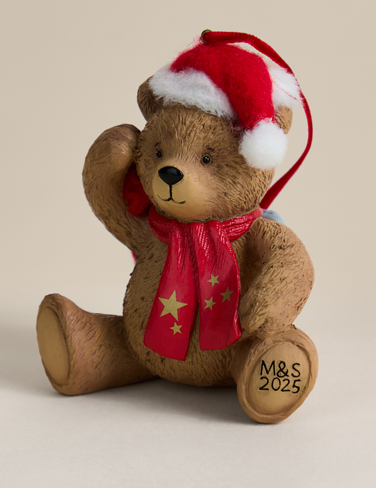 Resin Hanging Spencer Bear™ Decoration