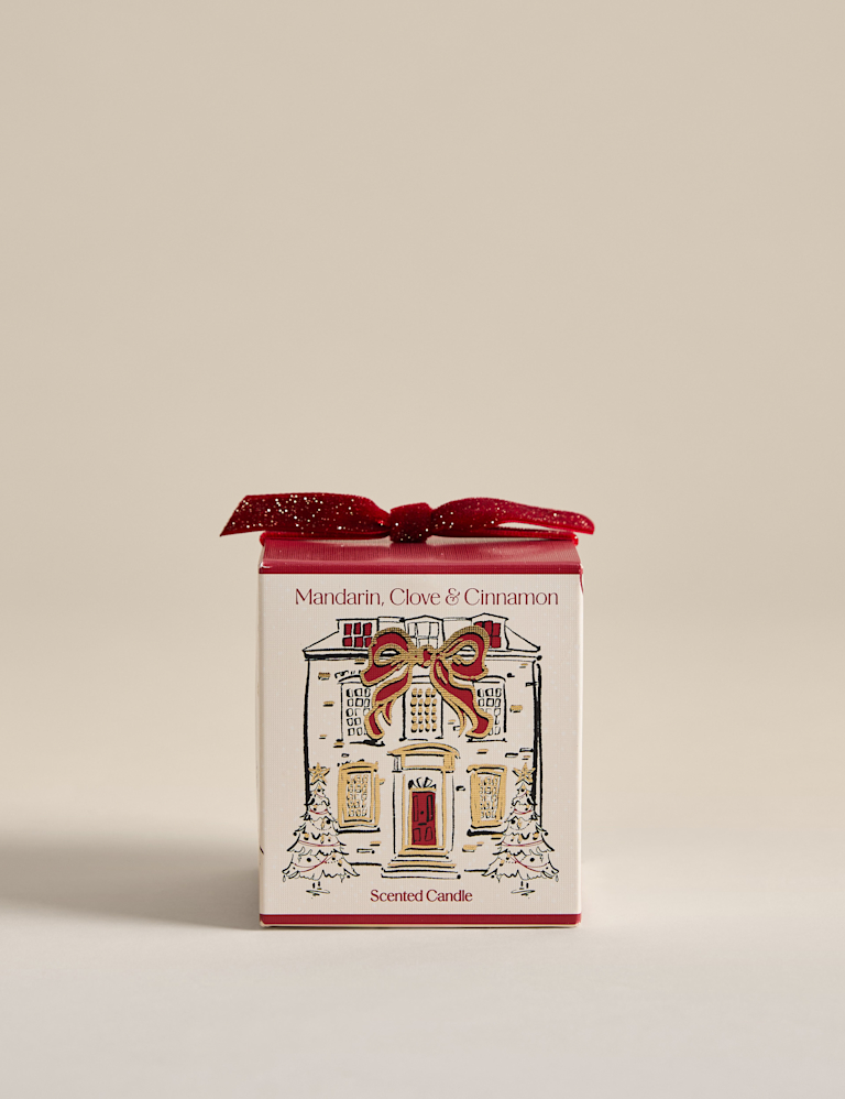 Mandarin Clove and Cinnamon Box Candle