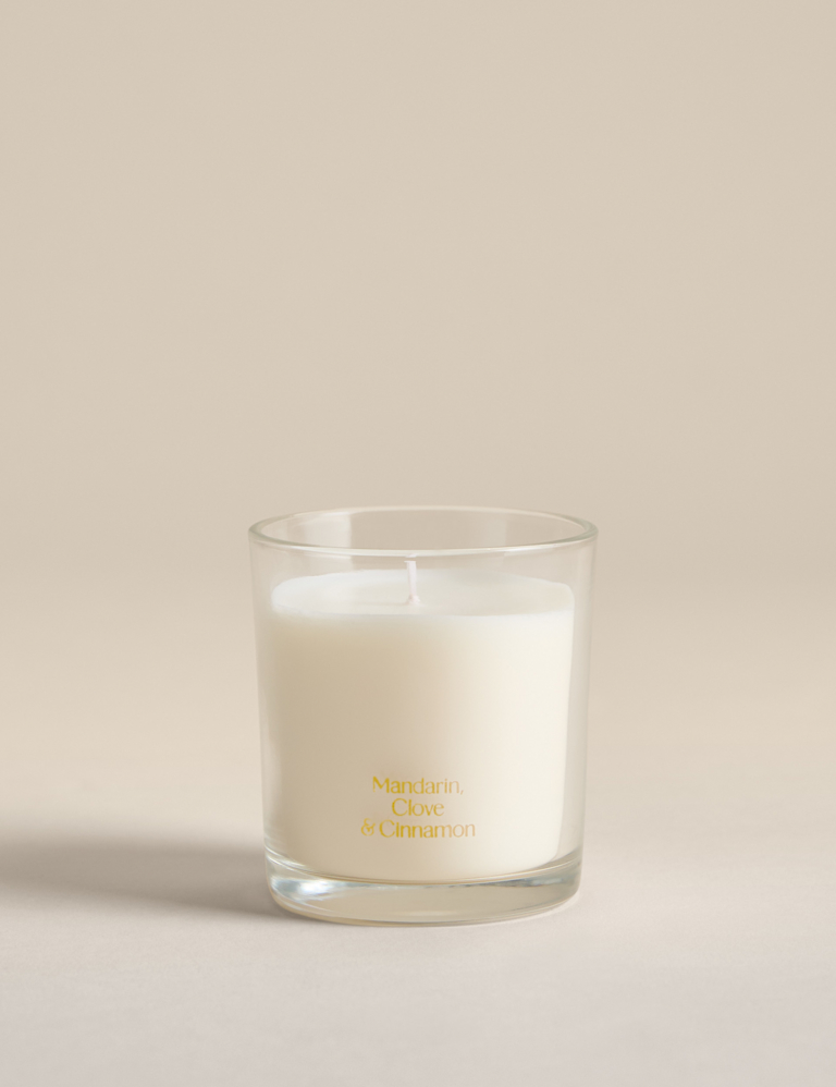 Mandarin Clove and Cinnamon Box Candle