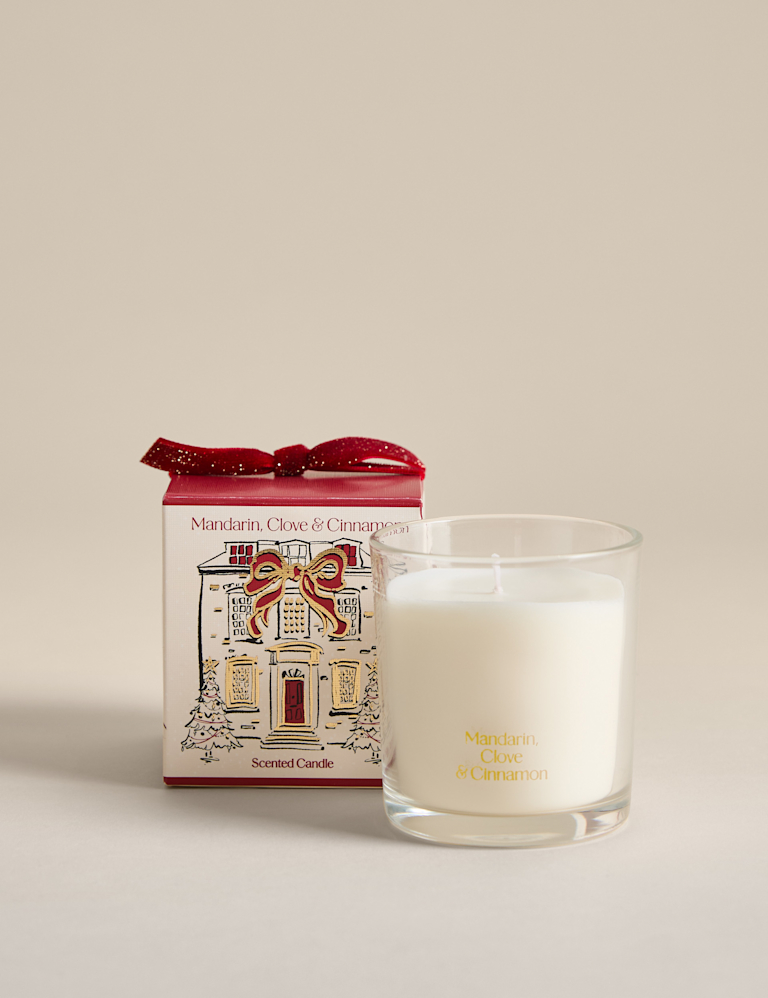 Mandarin Clove and Cinnamon Box Candle Mandarin Clove and Cinnamon Box Candle