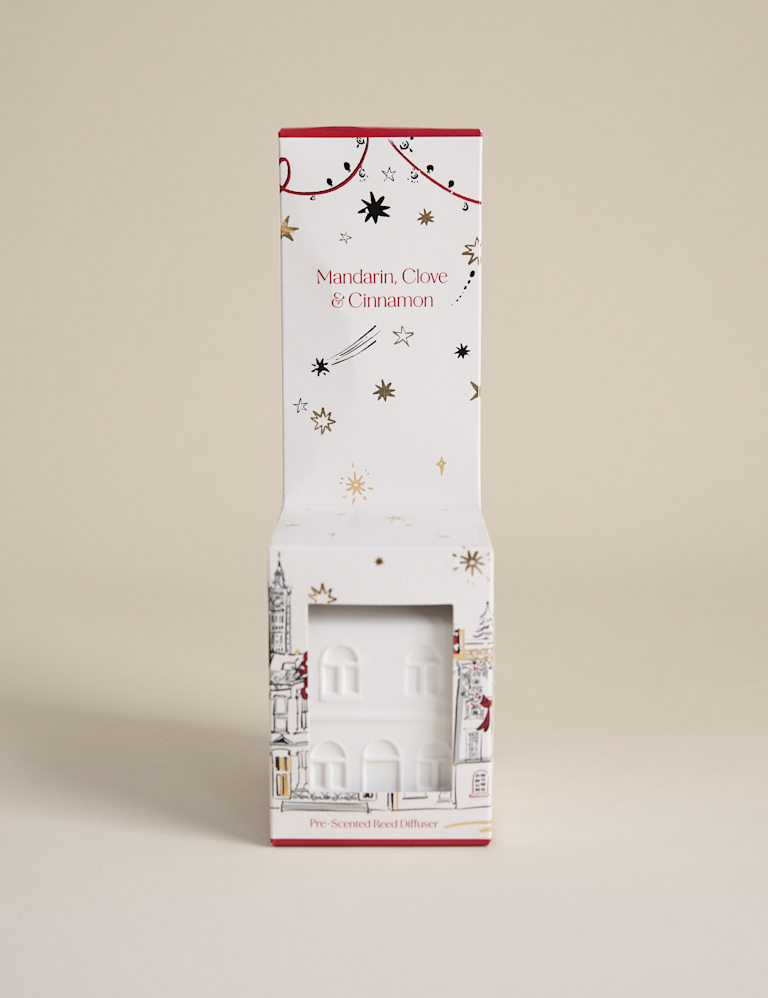 Mandarin Clove & Cinnamon Pre-Scented Reed Townhouse Diffuser