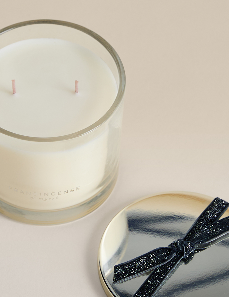 Frankincense & Myrrh Glass Candle