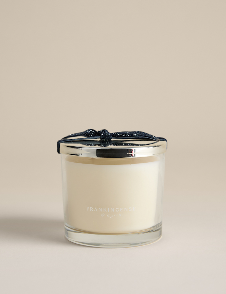 Frankincense & Myrrh Glass Candle