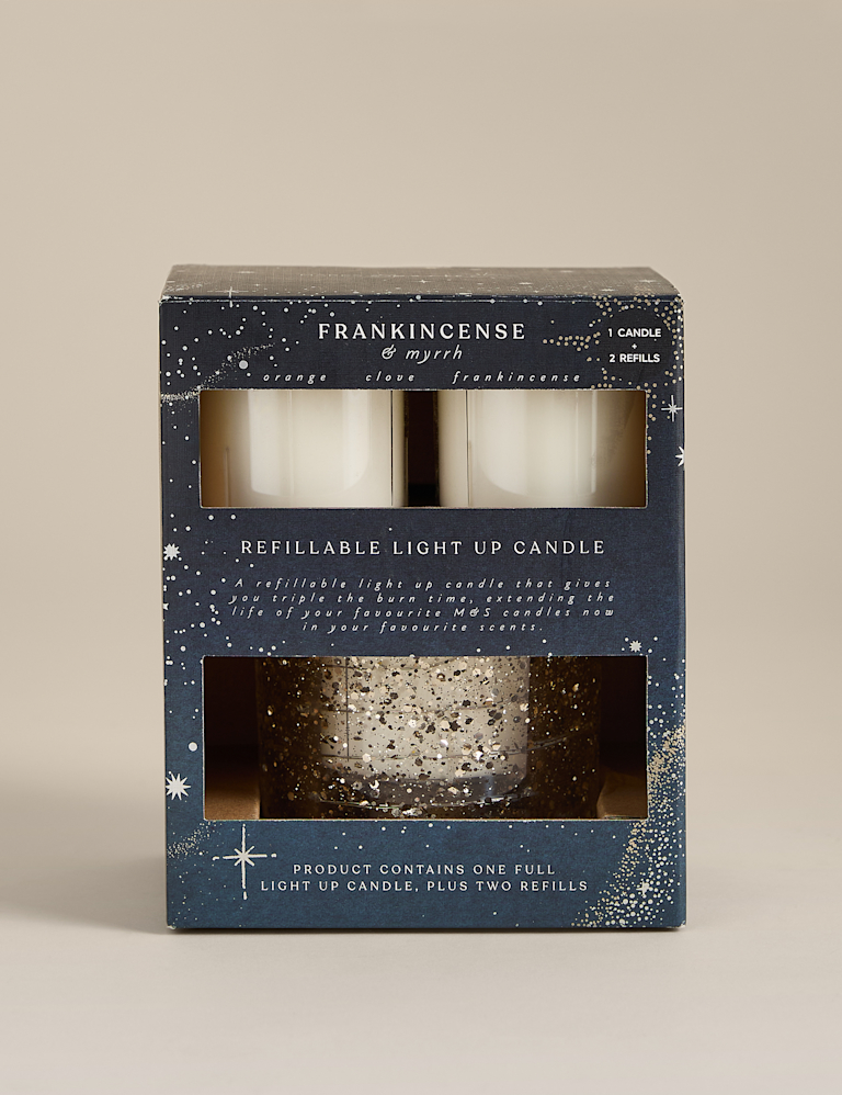 Frankincense & Myrrh Light Up Candle