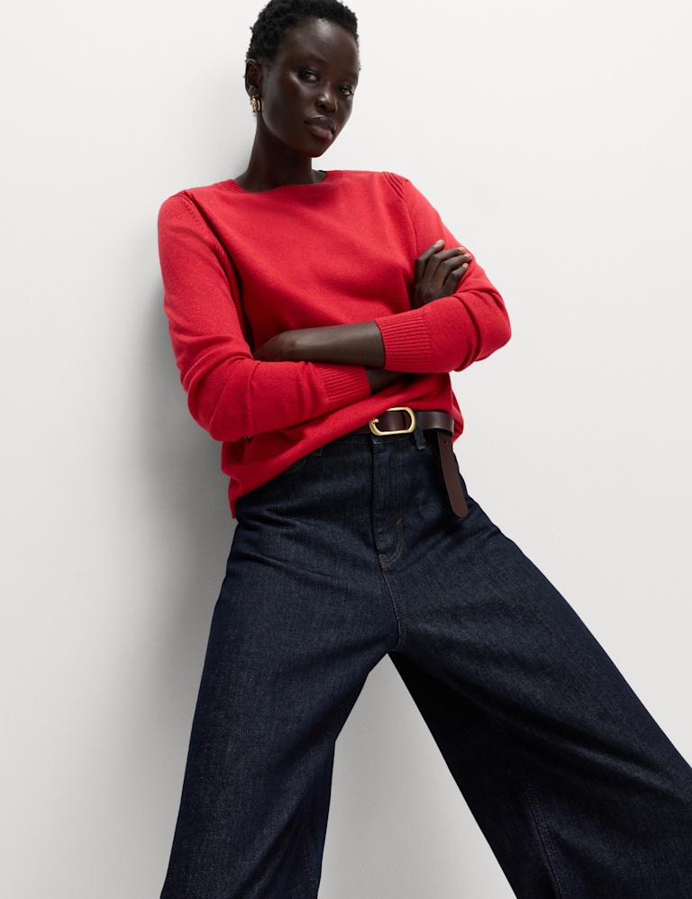 Cashmilon Sparkle Crew Neck Jumper