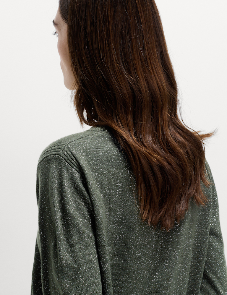 Cashmilon Sparkle Crew Neck Jumper