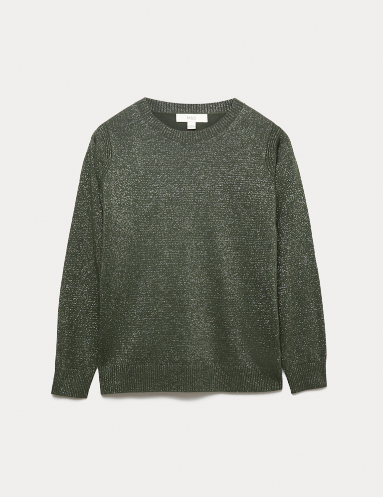Cashmilon Sparkle Crew Neck Jumper