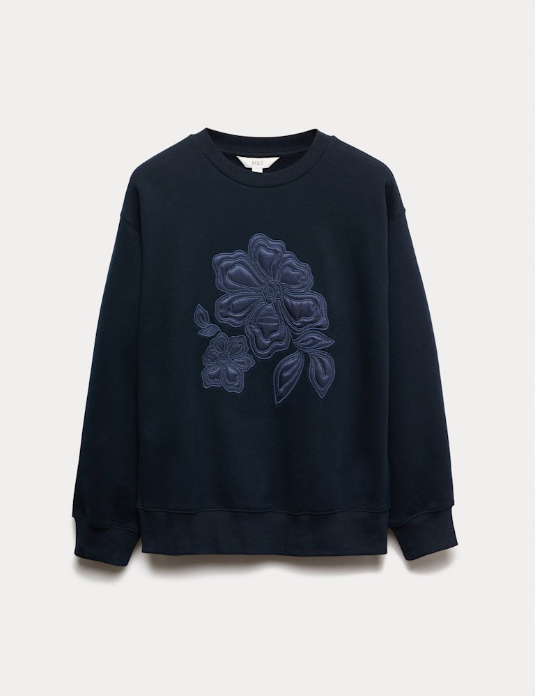 Pure Cotton Graphic Sweatshirt