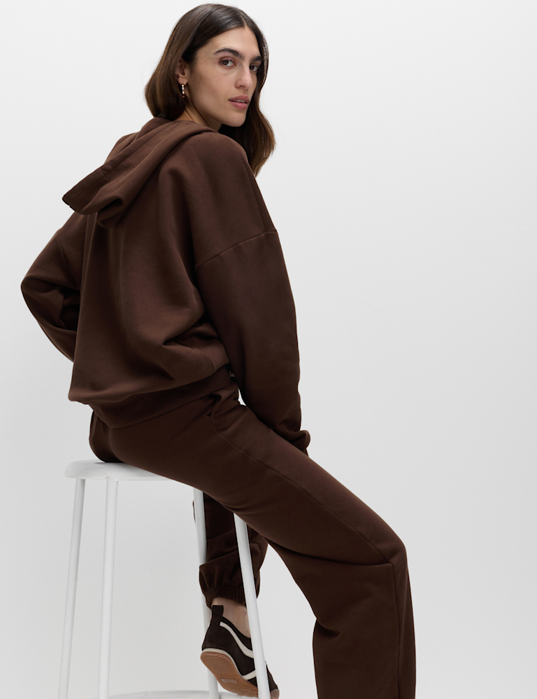 Cotton Rich Slogan Hoodie