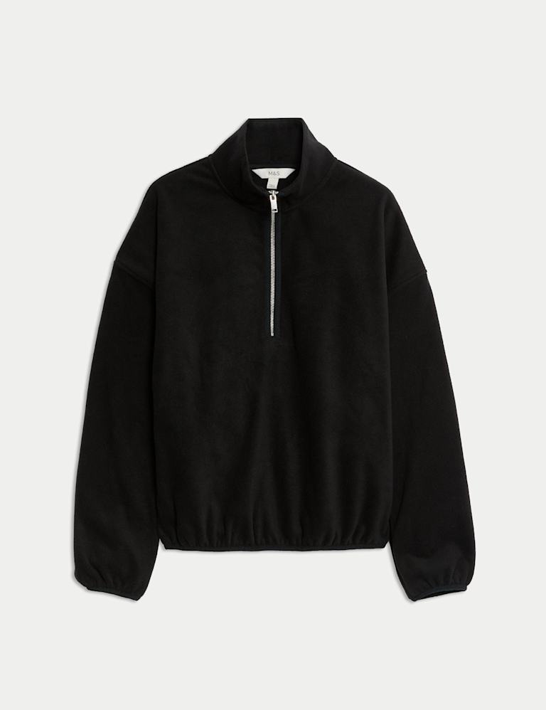 Fleece Half Zip Sweatshirt