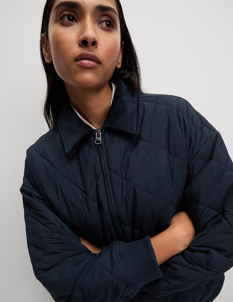 Thermowarmth™ Quilted Collared Jacket