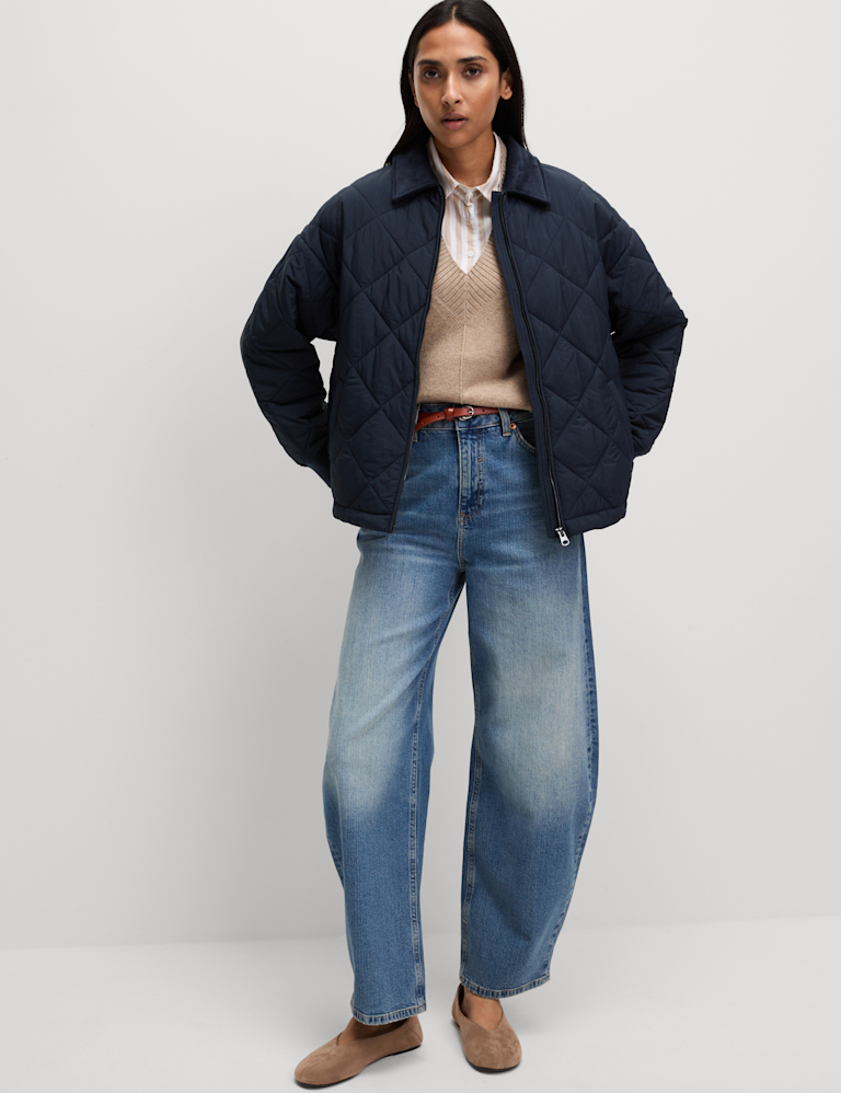 Thermowarmth™ Quilted Collared Jacket