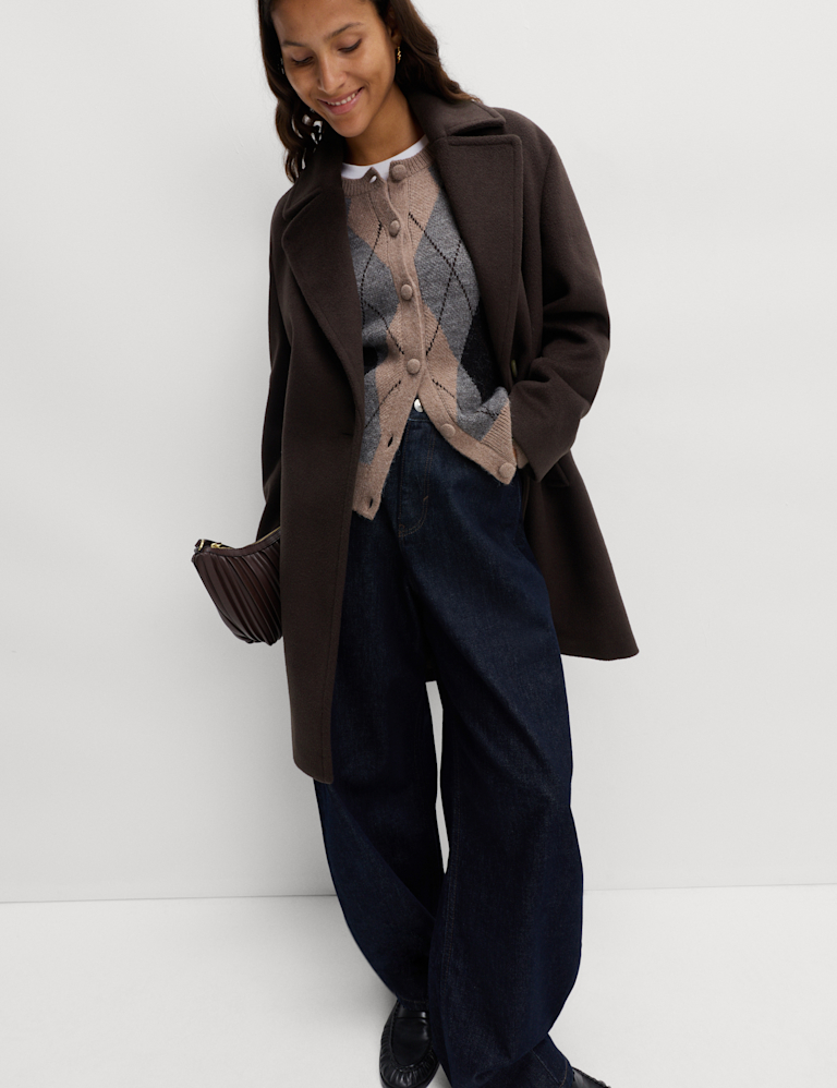 Single Breasted Tailored Coat