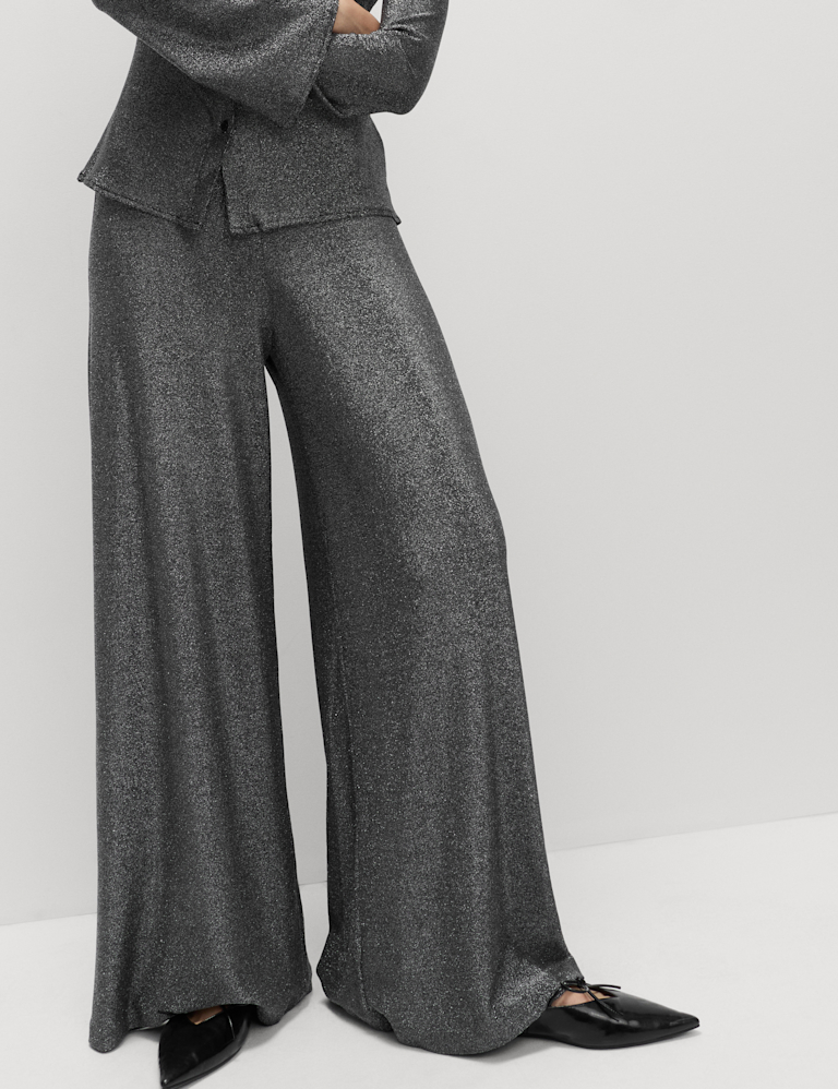 Sparkly Palazzo Trousers