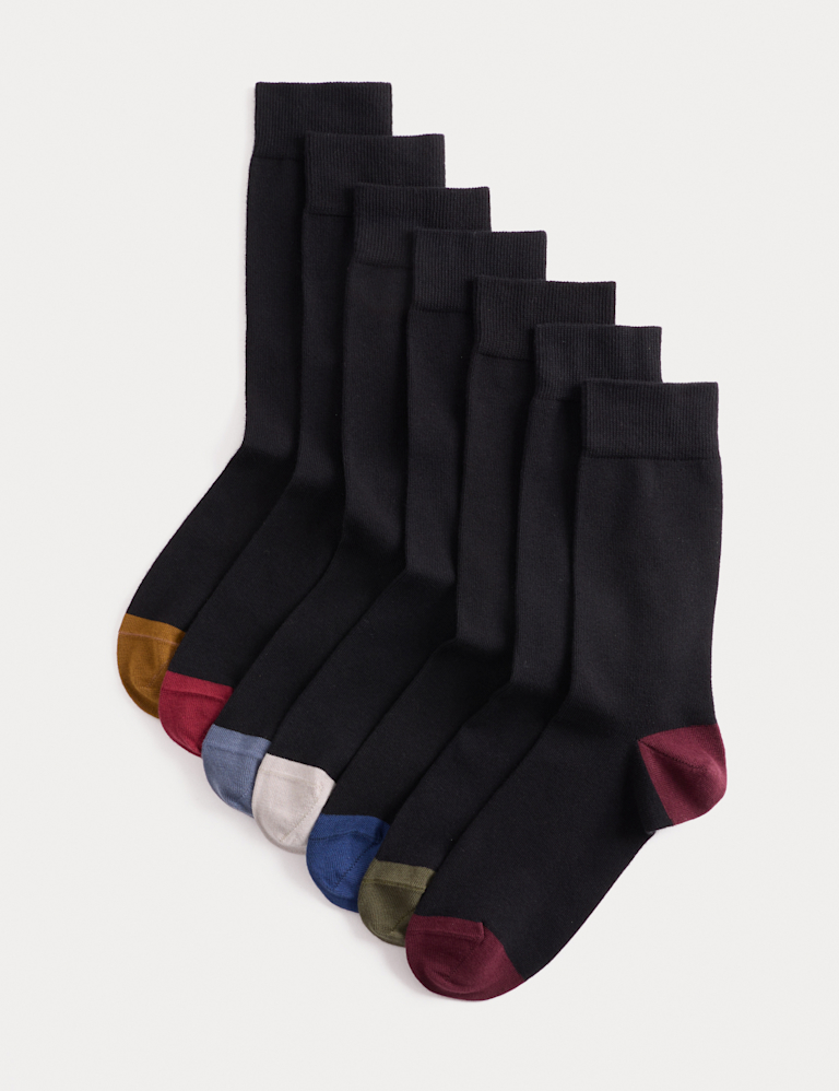 7pk Cool & Fresh™ Cotton Rich Assorted Socks