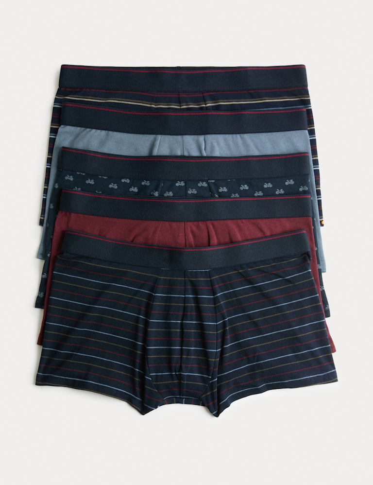 5pk Cotton Stretch Cool & Fresh™ Hipsters