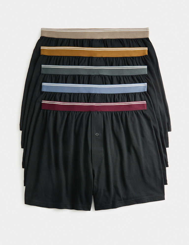 5pk Pure Cotton Cool & Fresh™ Jersey Boxers