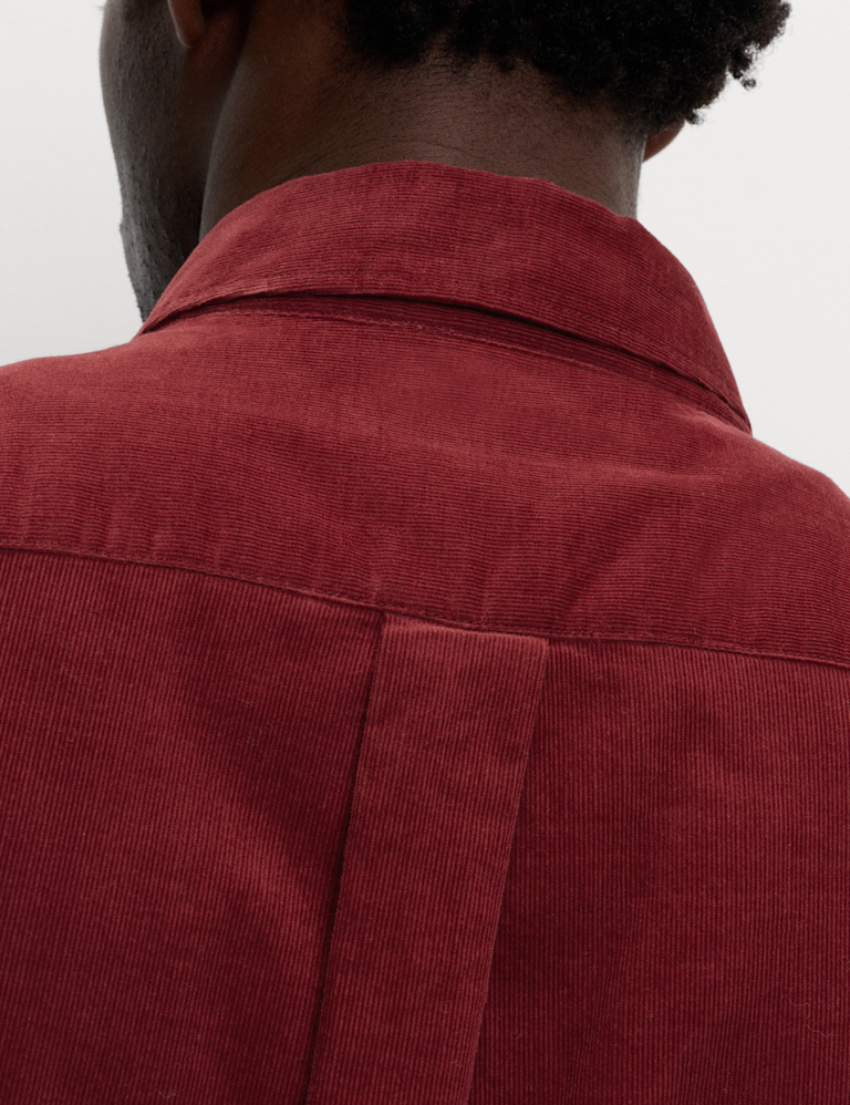 Pure Cotton Corduroy Shirt