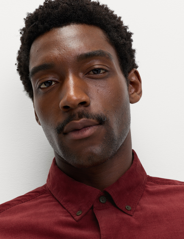 Pure Cotton Corduroy Shirt