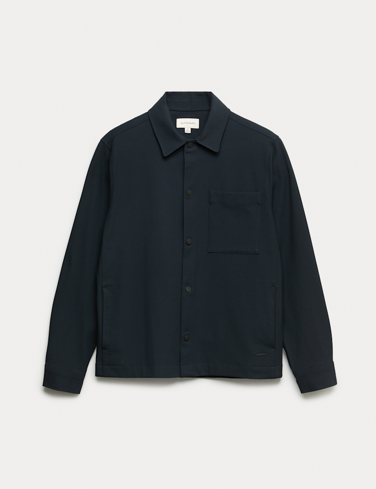 Regular Fit Stretch Overshirt