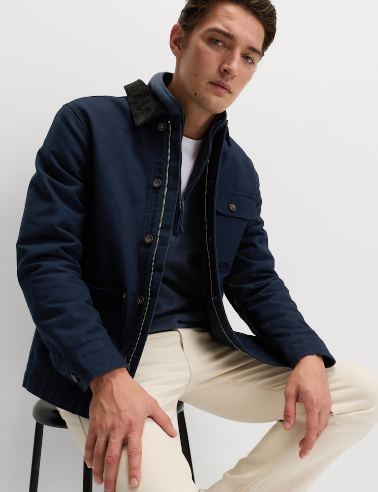 Half Zip Textured Fleece