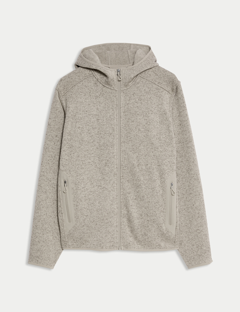 Tech Lightweight Knit Mix Hood