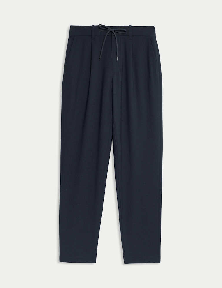 Wool Blend Performance Trousers