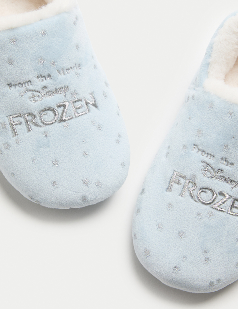 Kids’ Disney Frozen™ Riptape Slippers (4 Small – 13 Small)