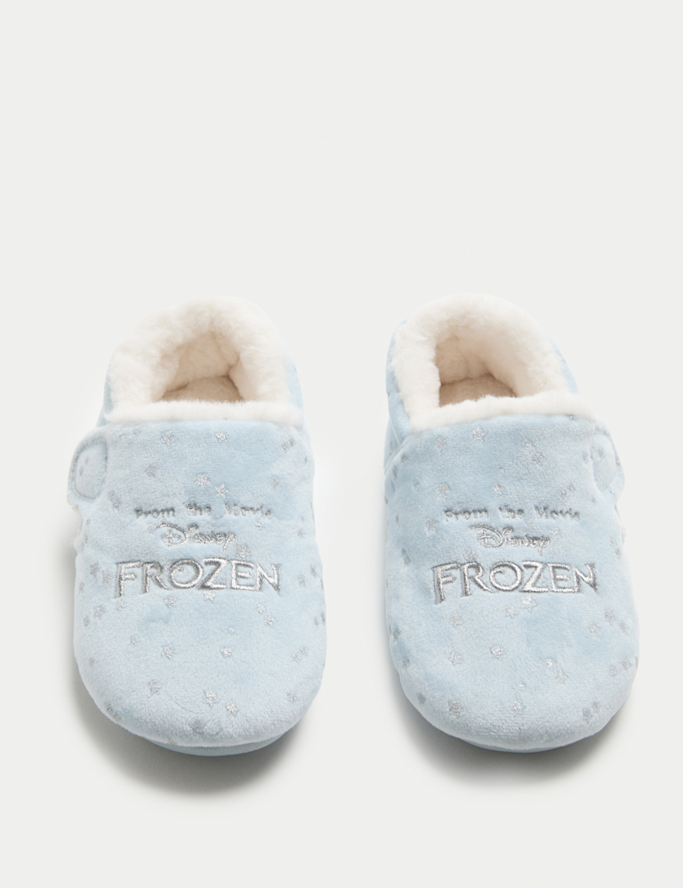 Kids’ Disney Frozen™ Riptape Slippers (4 Small – 13 Small)