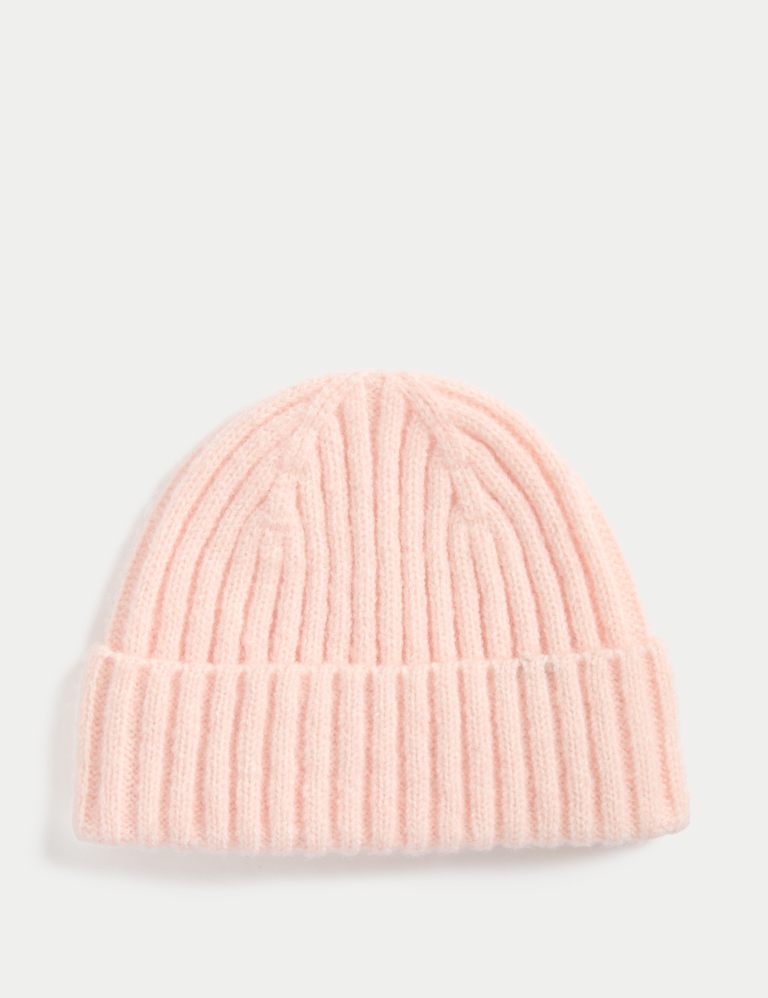 Kids’ Knitted Ribbed Beanie Hat (0-13 Yrs)