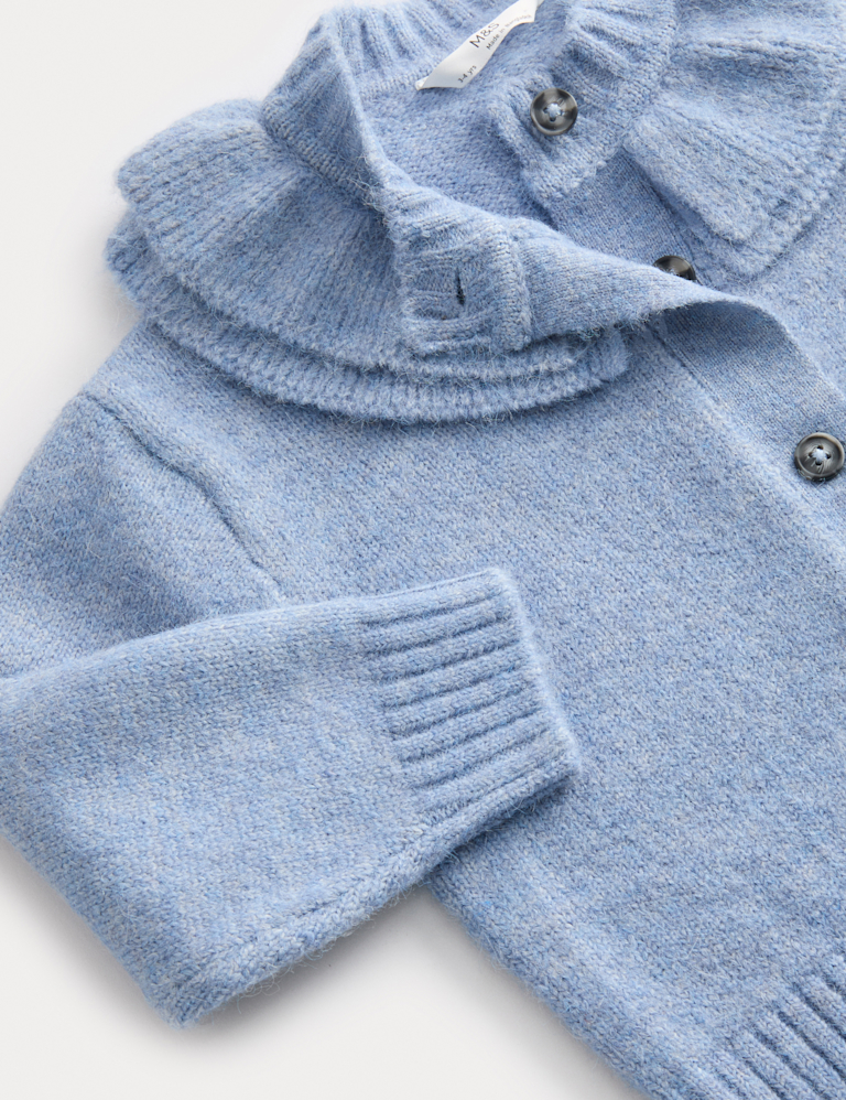 Ruffle Cardigan (1-8 Yrs)