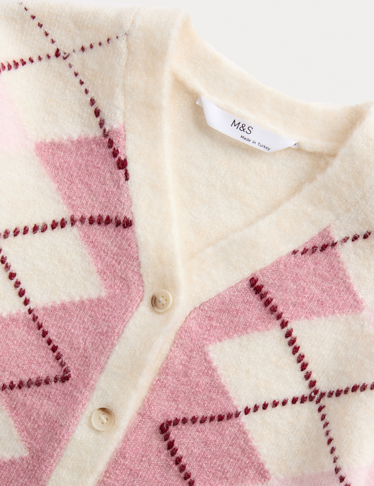 Argyle Cardigan (2-8 Yrs)