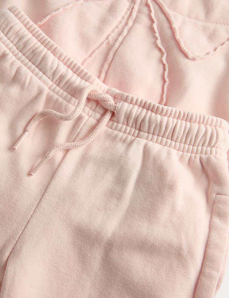 2pc Cotton Rich Bow Sweat Outfit (2-8 Yrs)