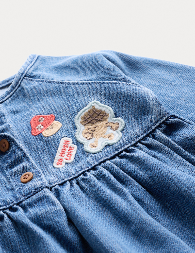 2pc Denim Top & Kickflare Leggings Outfit (0-3 Yrs)