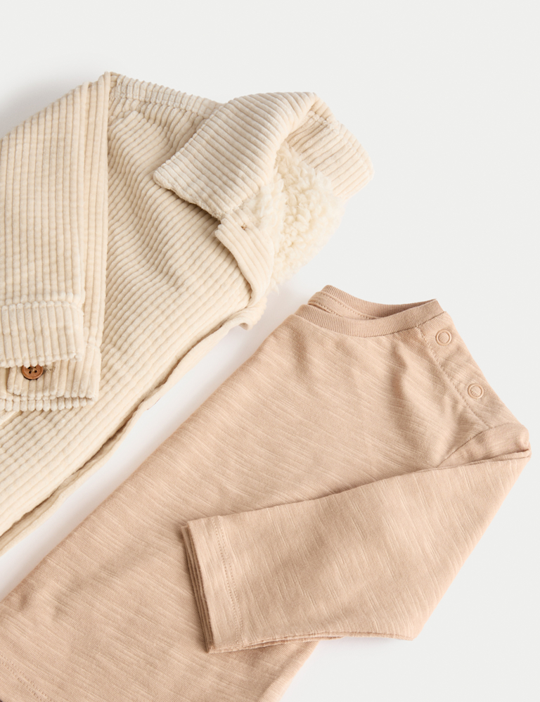 Corduroy Shacket (0-3 Yrs)