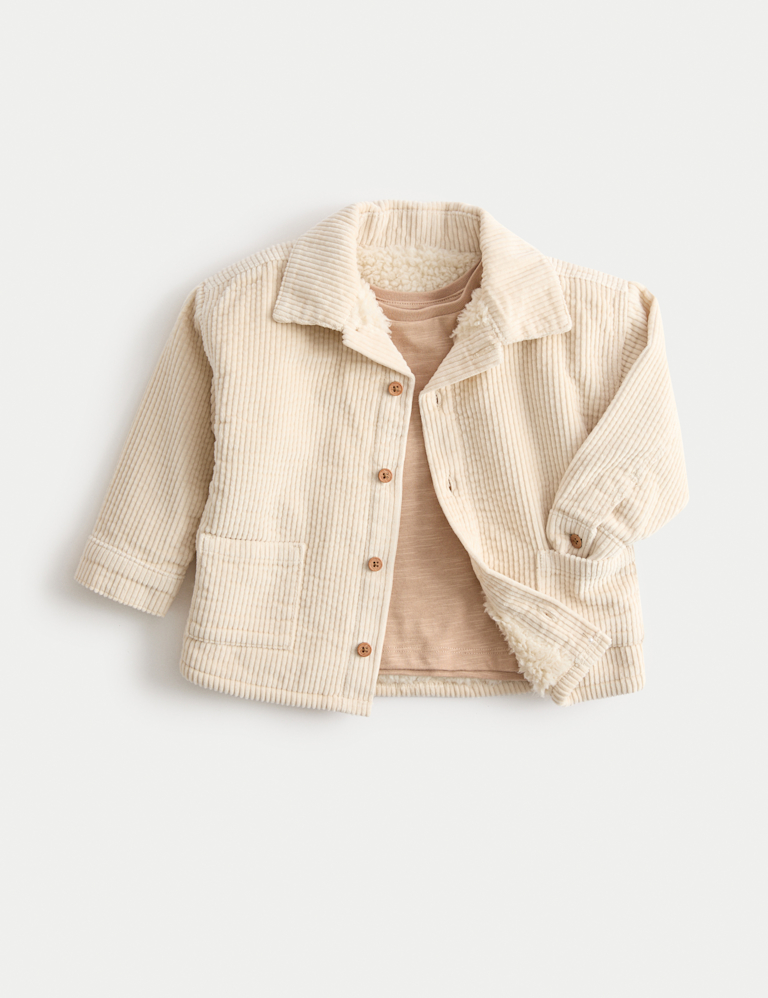 Corduroy Shacket (0-3 Yrs)