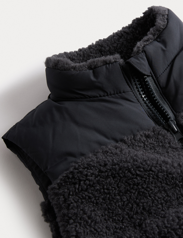 Borg Padded Gilet (0-6 Yrs)