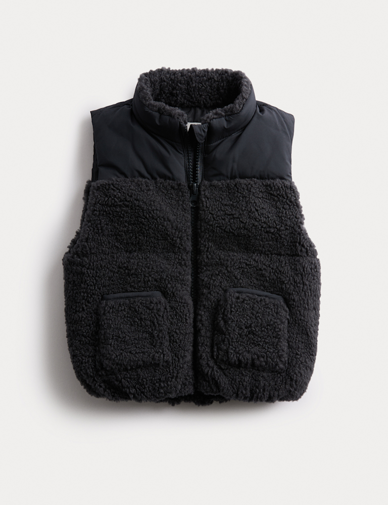 Borg Padded Gilet (0-6 Yrs)