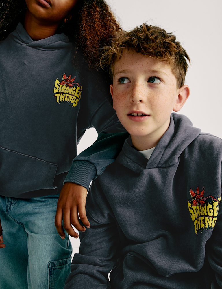 Cotton Rich Stranger Things™ Hoodie (6-16 Yrs)
