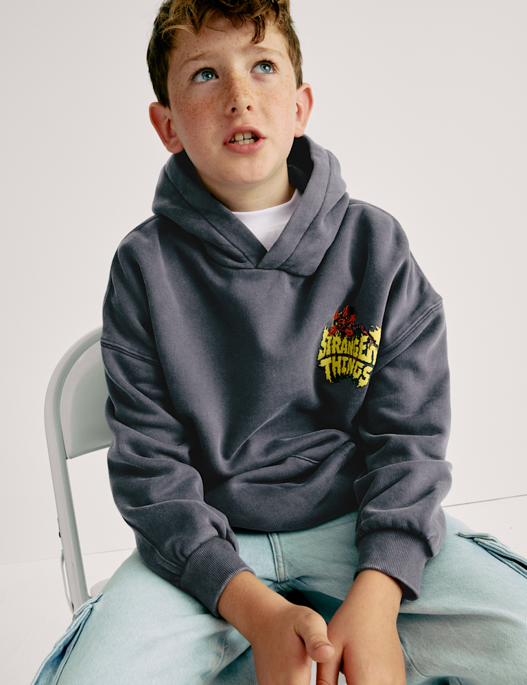Cotton Rich Stranger Things™ Hoodie (6-16 Yrs)