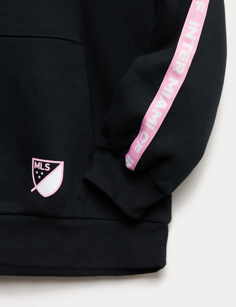 Cotton Rich Inter Miami Graphic Hoodie (6-16 Yrs)