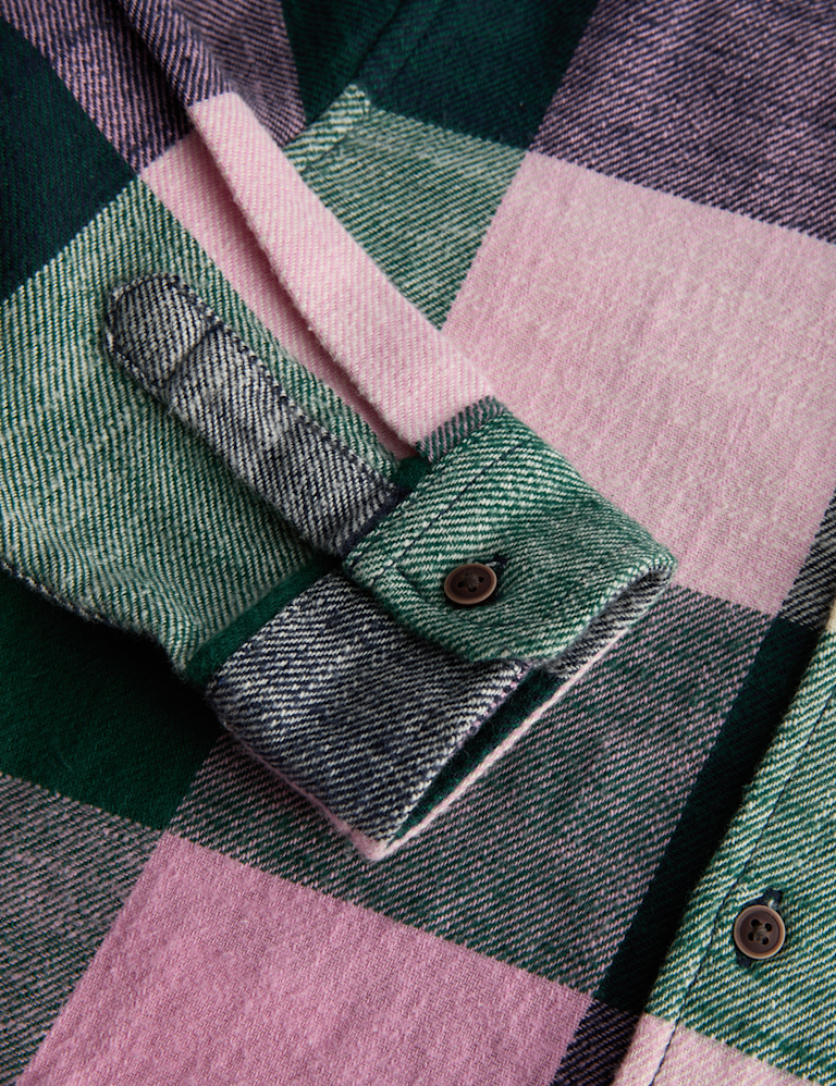 Pure Cotton Checked Shirt (2-8 Yrs)