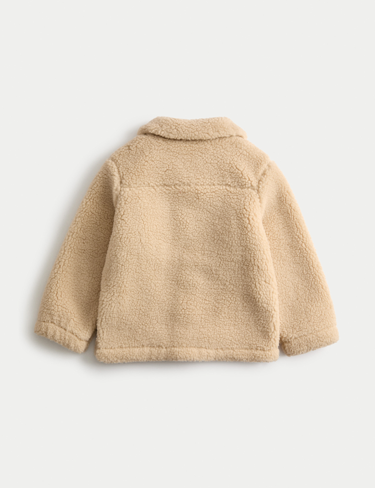 Borg Fleece Lined Shacket (2-8 Yrs)