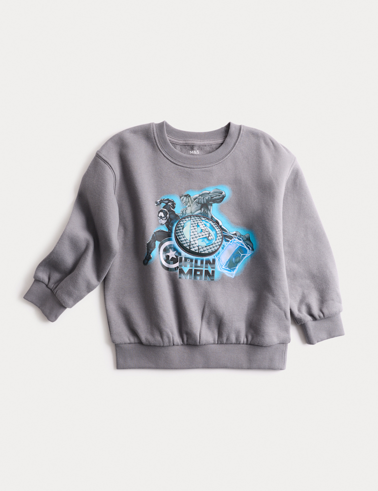 Cotton Rich Avengers™ Sweatshirt (2-8 Yrs)