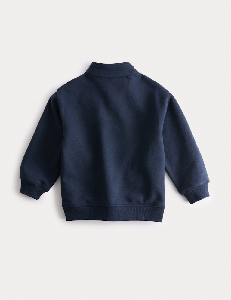 Cotton Rich Bluey™ Half Zip Sweatshirt (2-8 yrs)