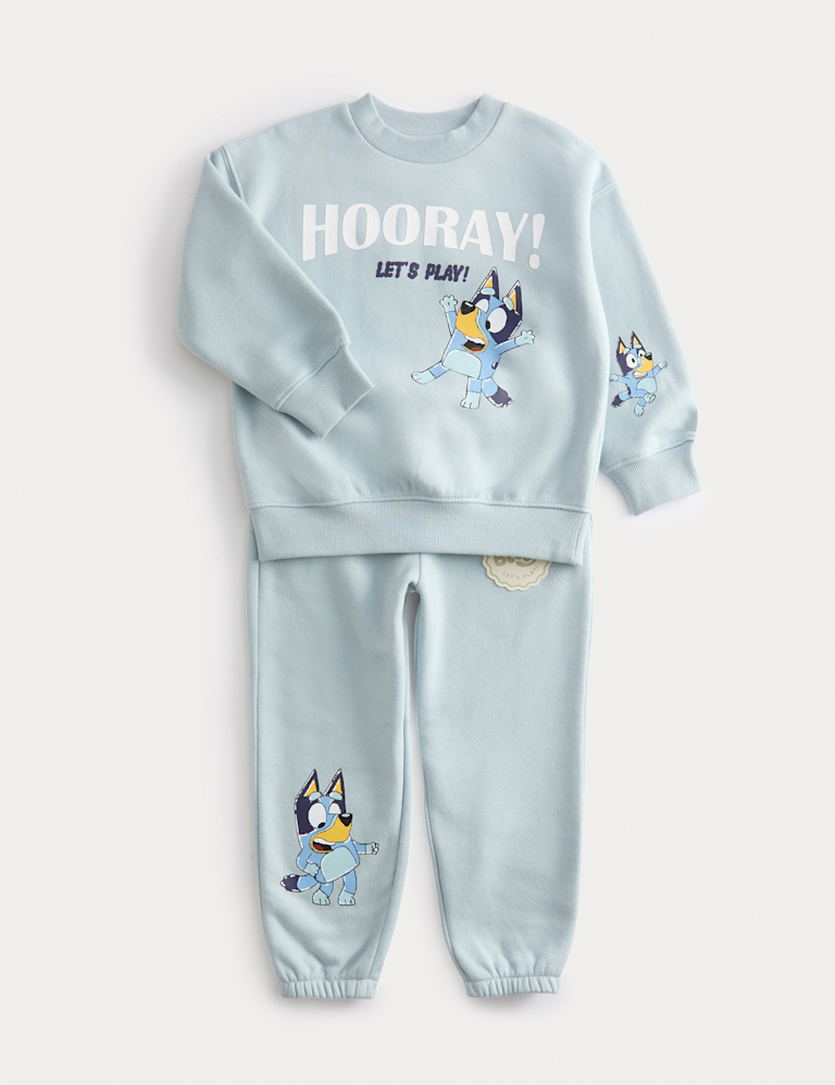 Cotton Rich Bluey™ Outfit (2-8 Yrs) Cotton Rich Bluey™ Outfit (2-8 Yrs)