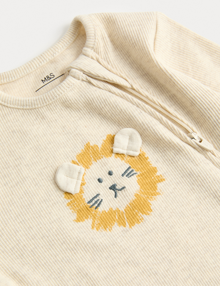 2pk Cotton Rich Novelty Sleepsuits (Tiny-3 Yrs)